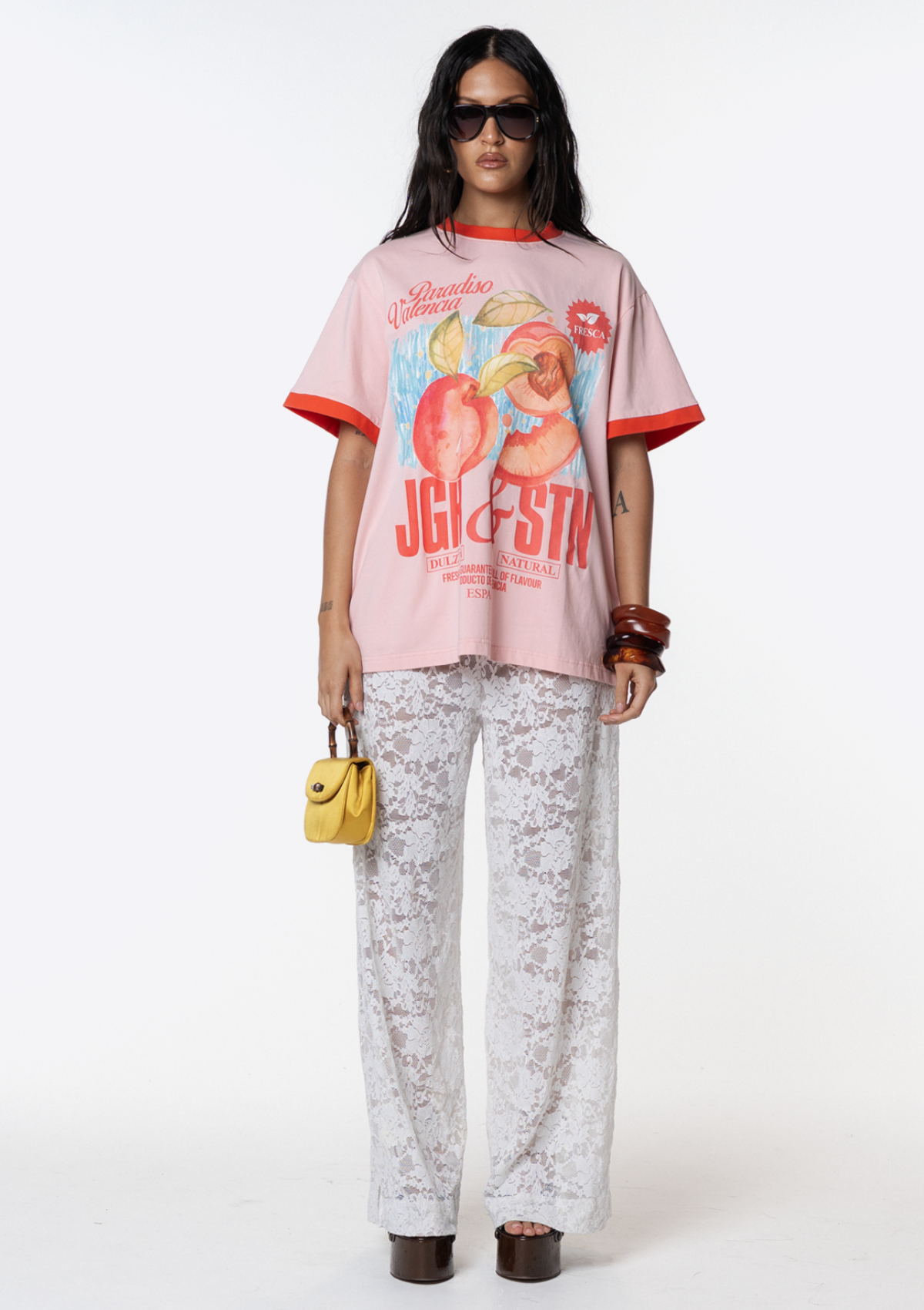 Peaches Oversized Tee