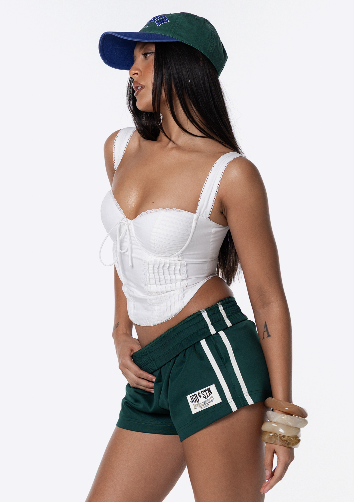 Sadie Boxer Shorts - Green