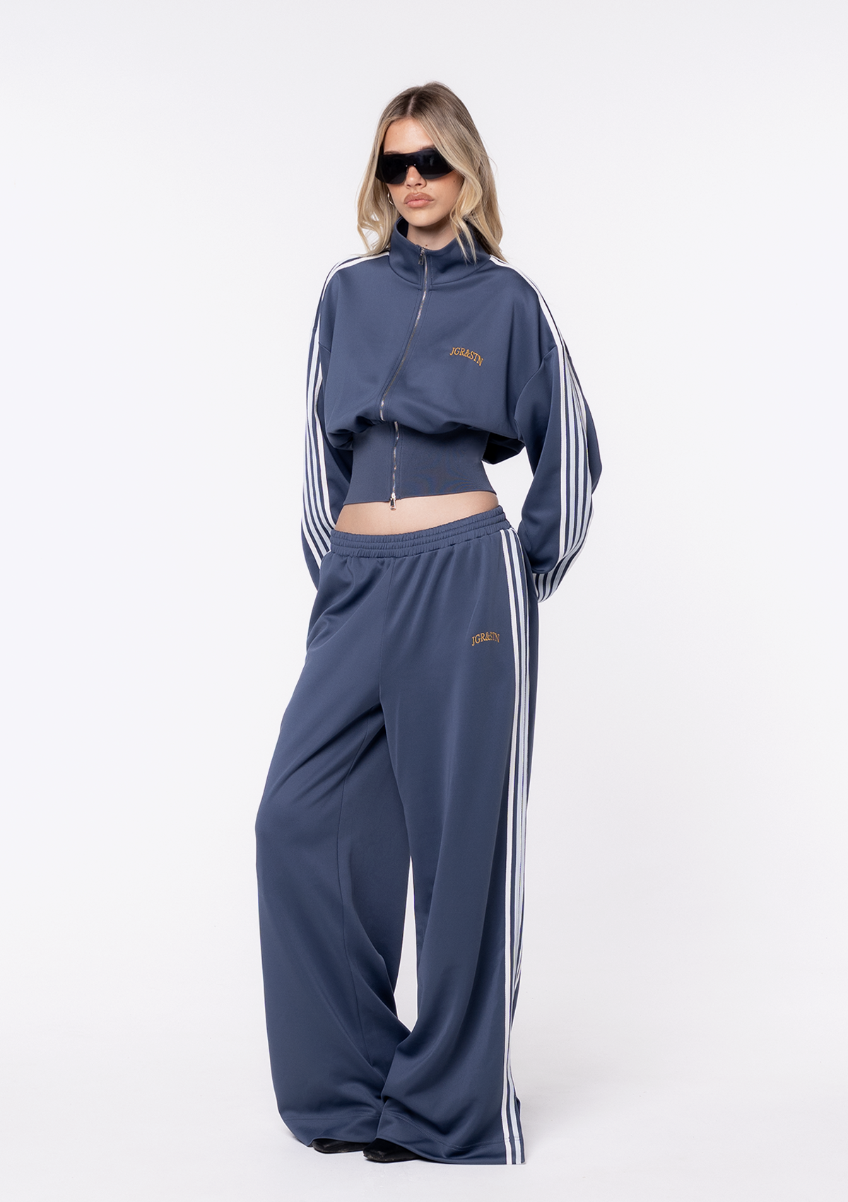 Iris Track Pant - Navy
