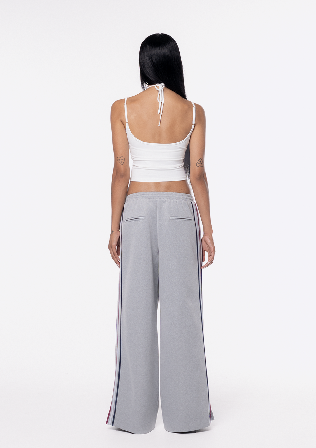 Iris Track Pant - Grey Marle
