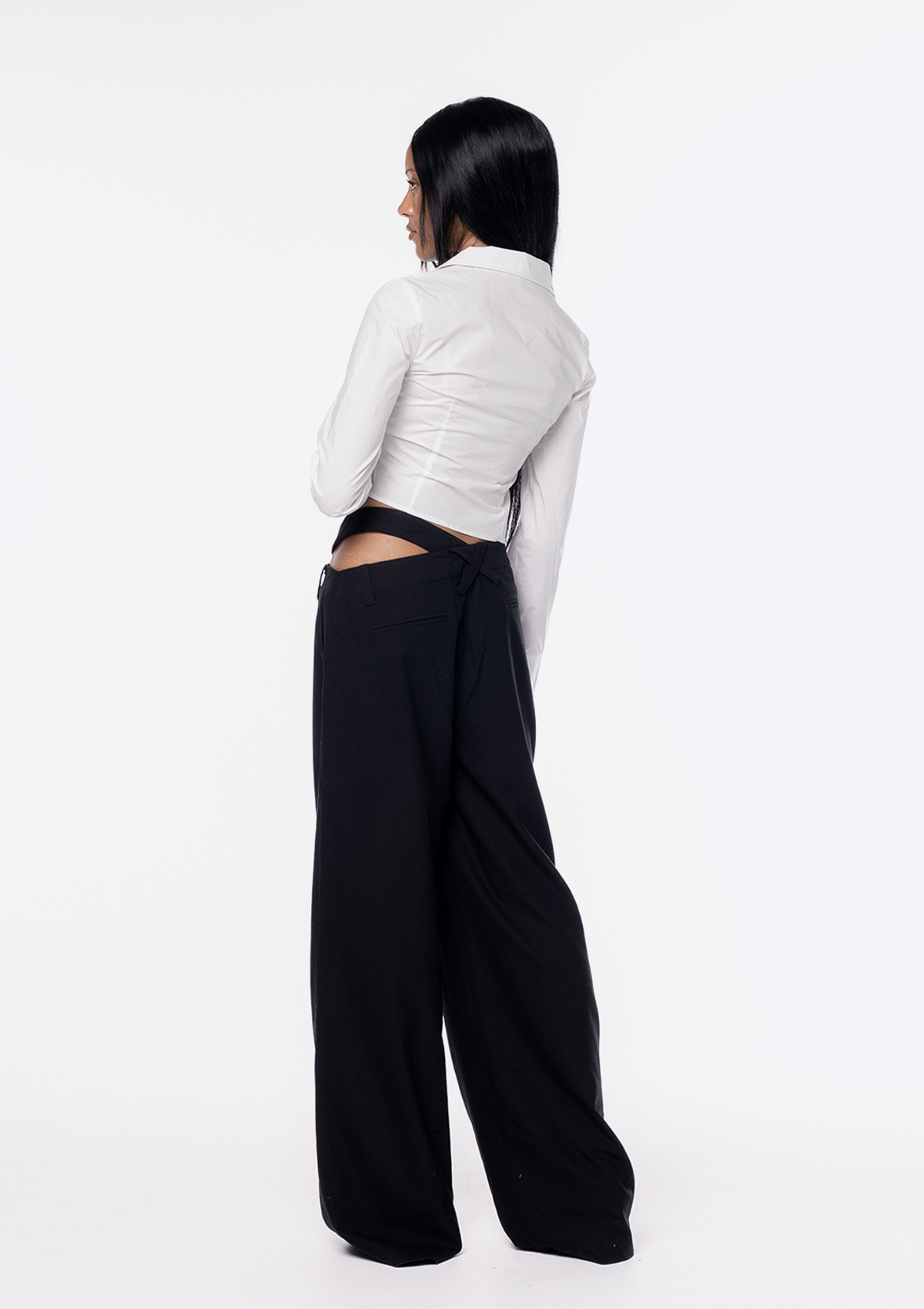 Frankie Asym Pant - Black