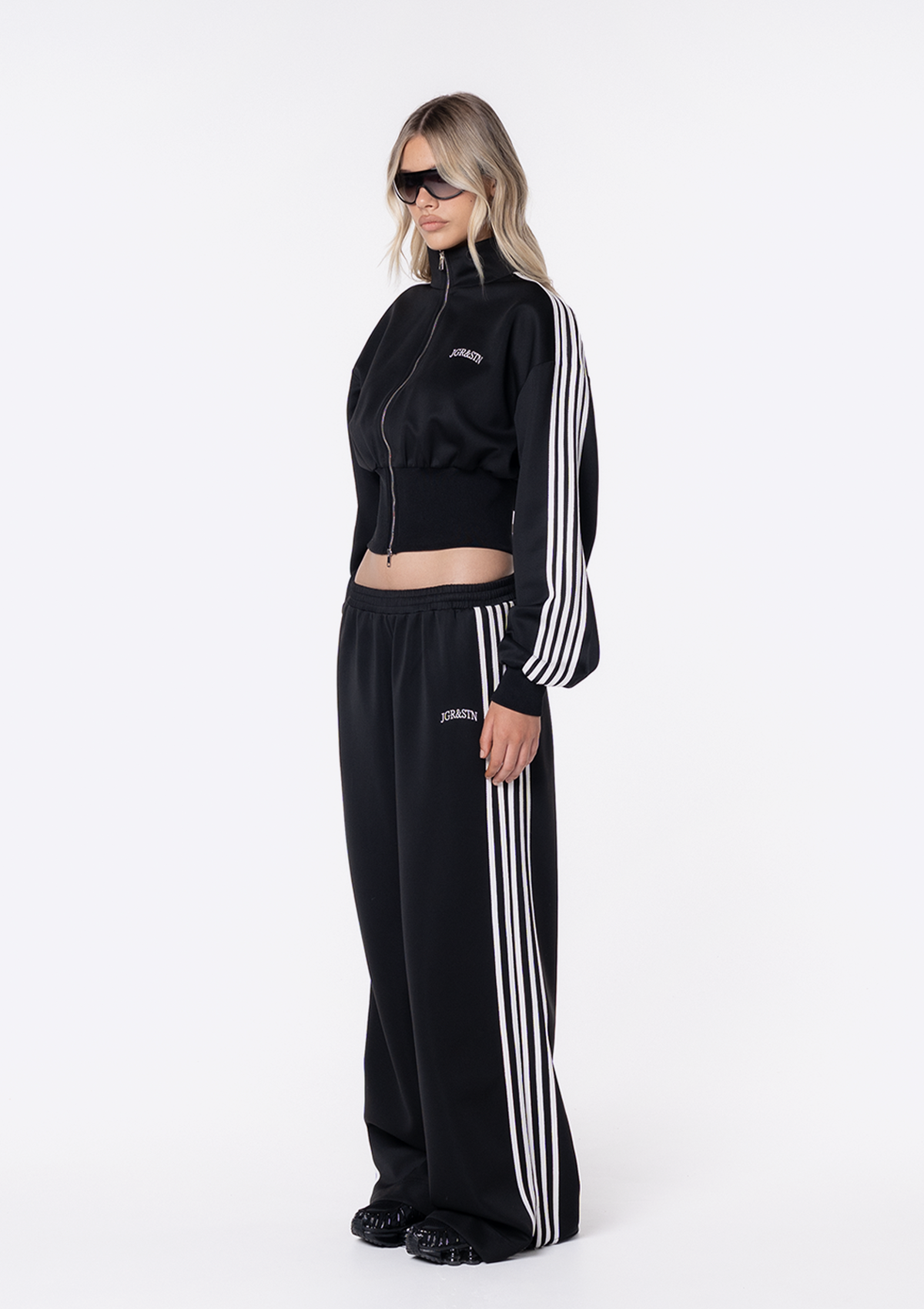Iris Track Pant - Black