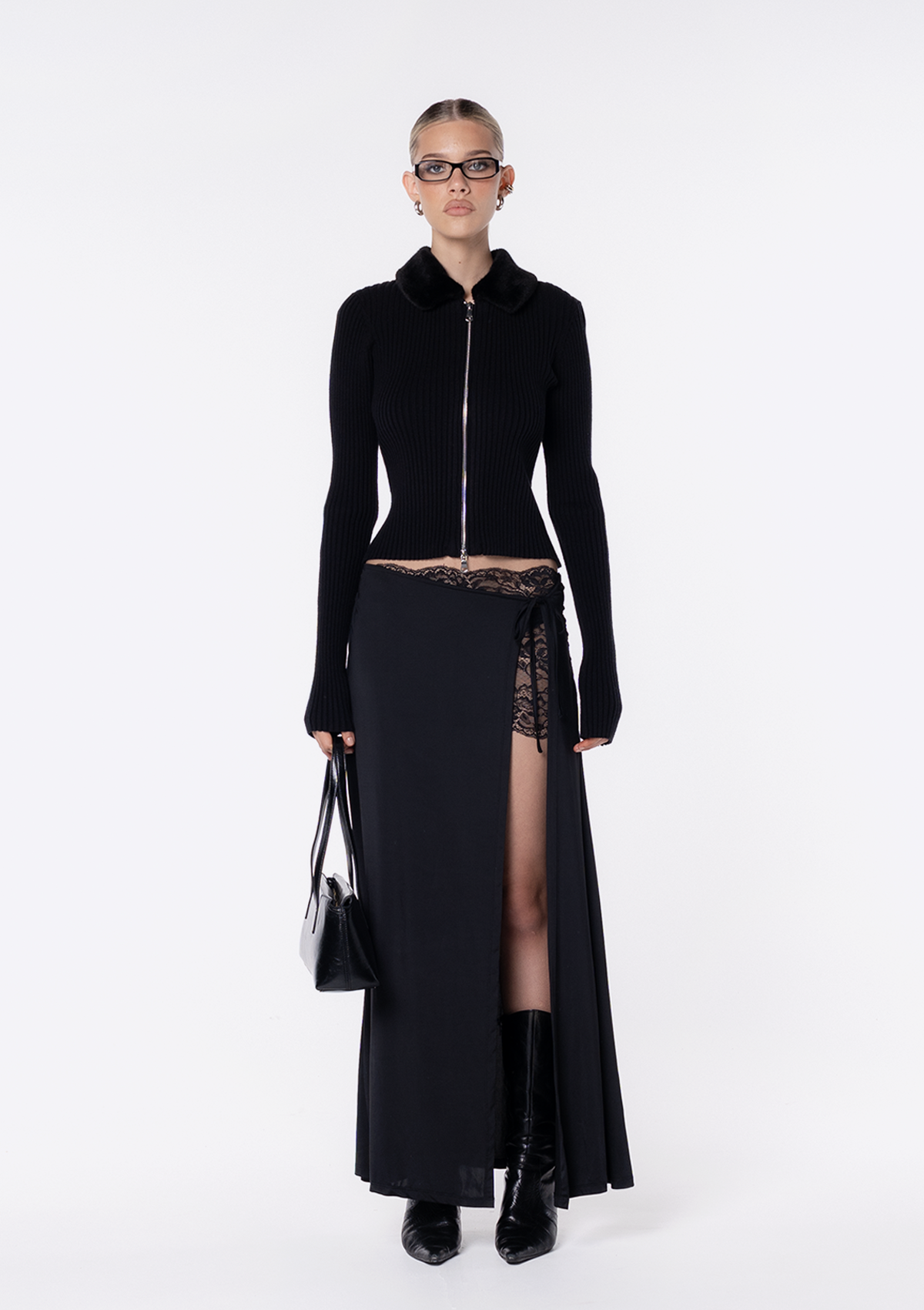 Gia Zip Knit