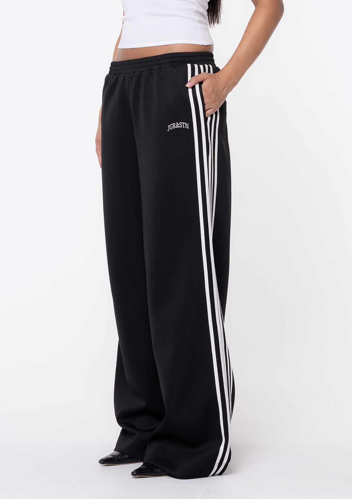 Iris Track Pant - Black