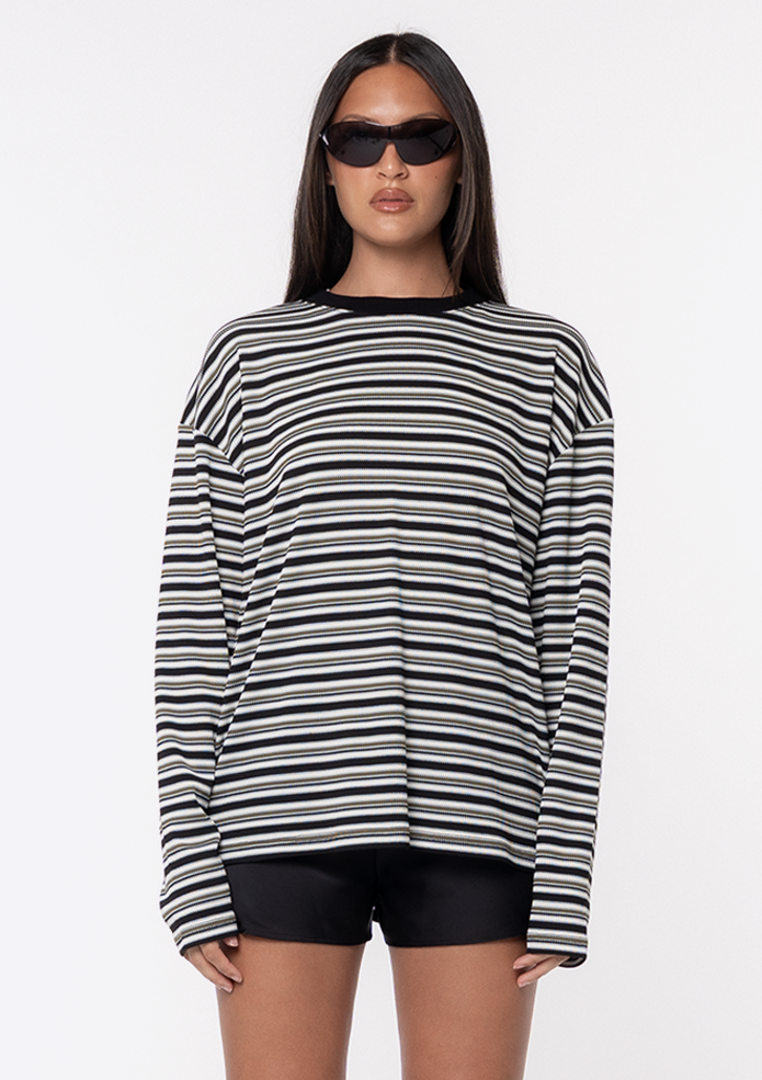 Starred LS Oversized Tee