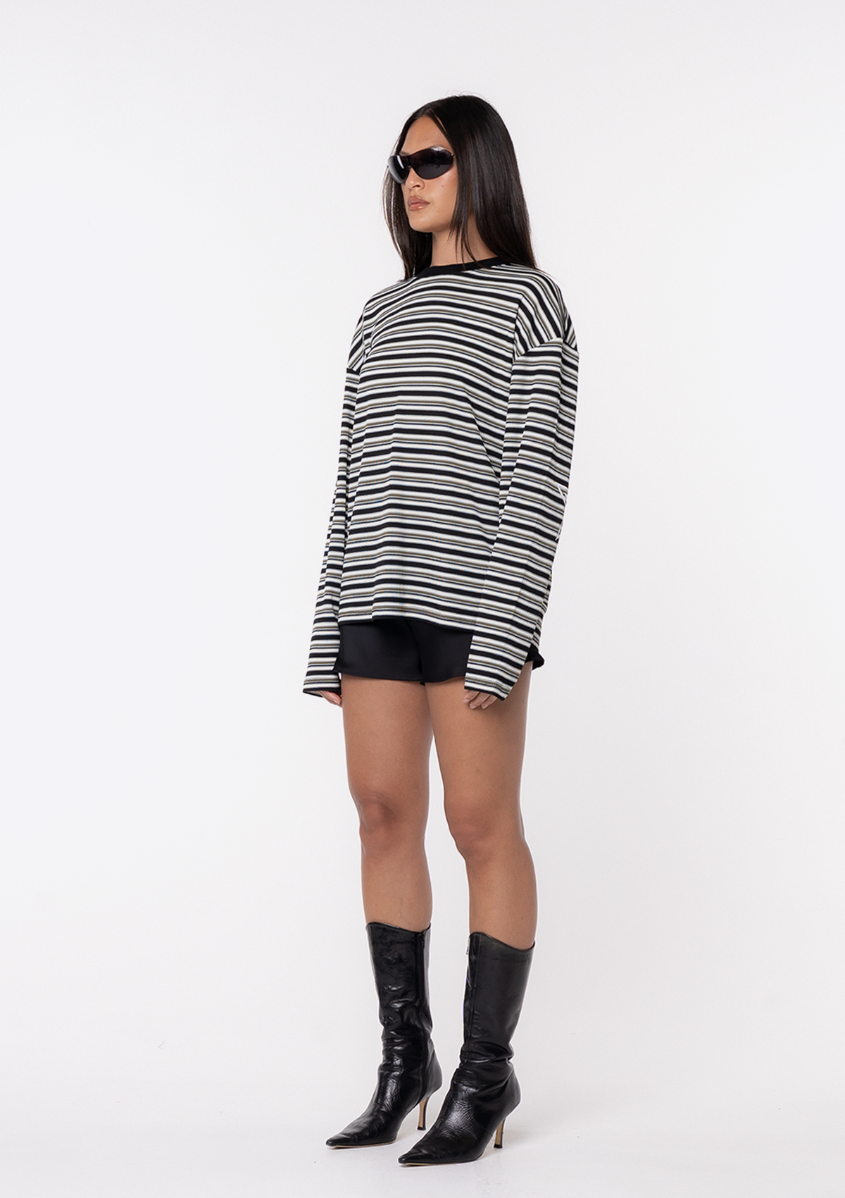Starred LS Oversized Tee