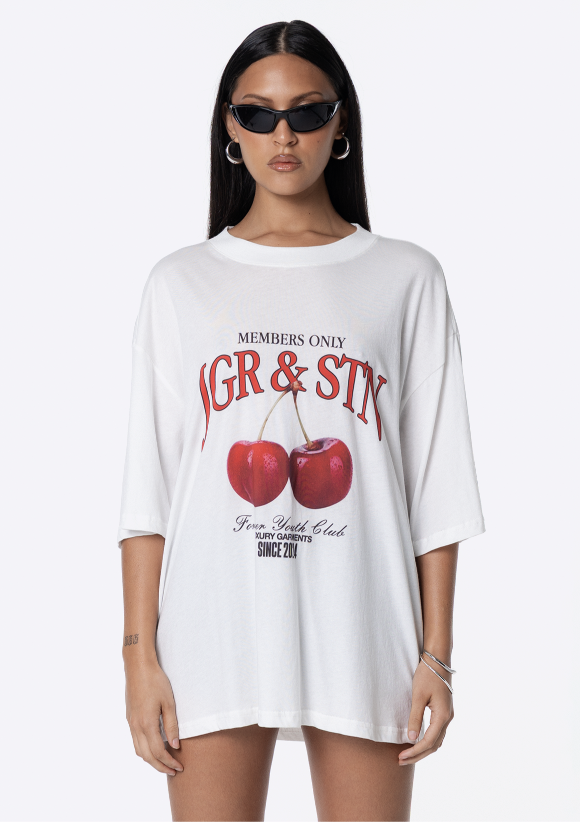 Cherry Oversized Tee