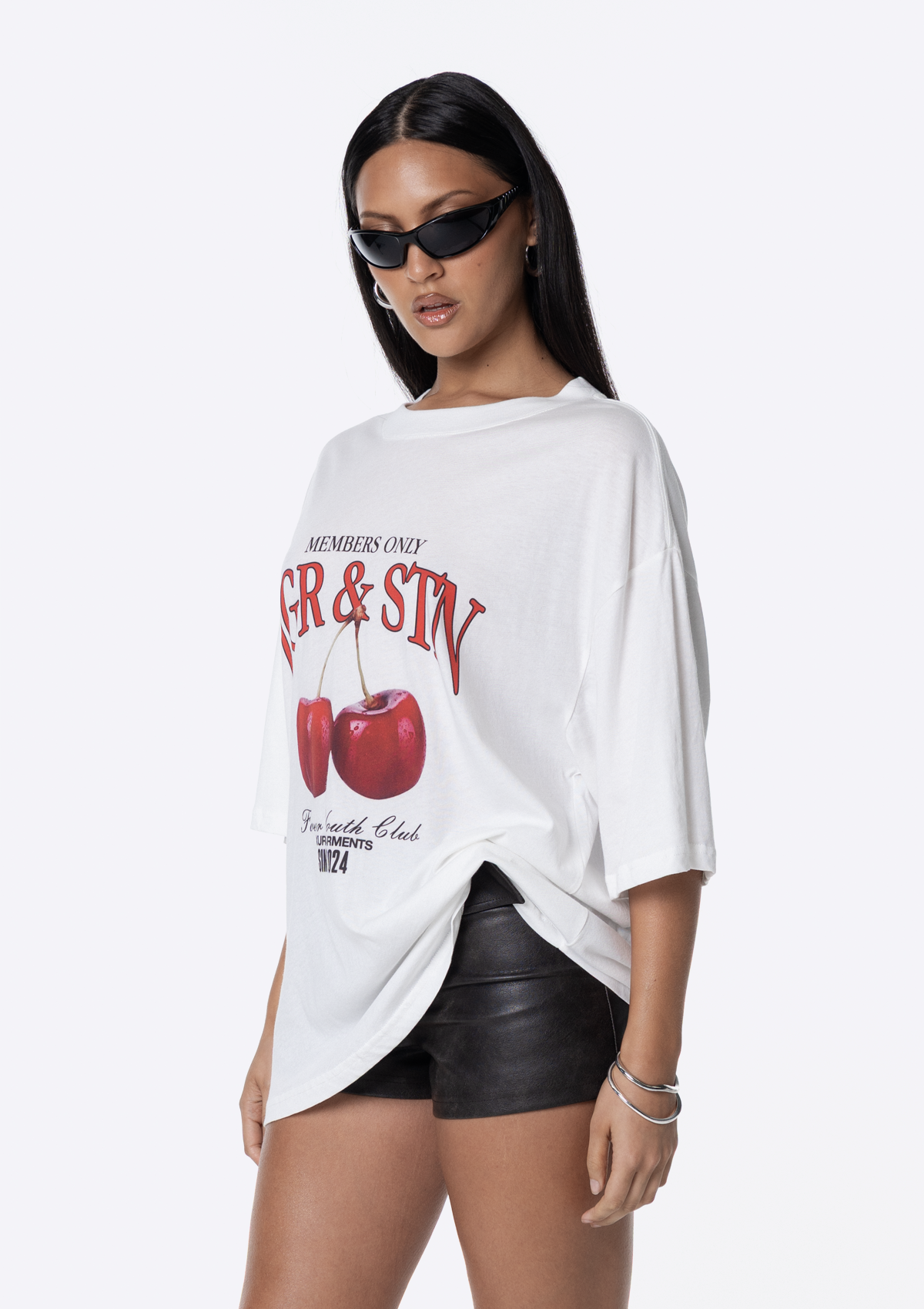 Cherry Oversized Tee