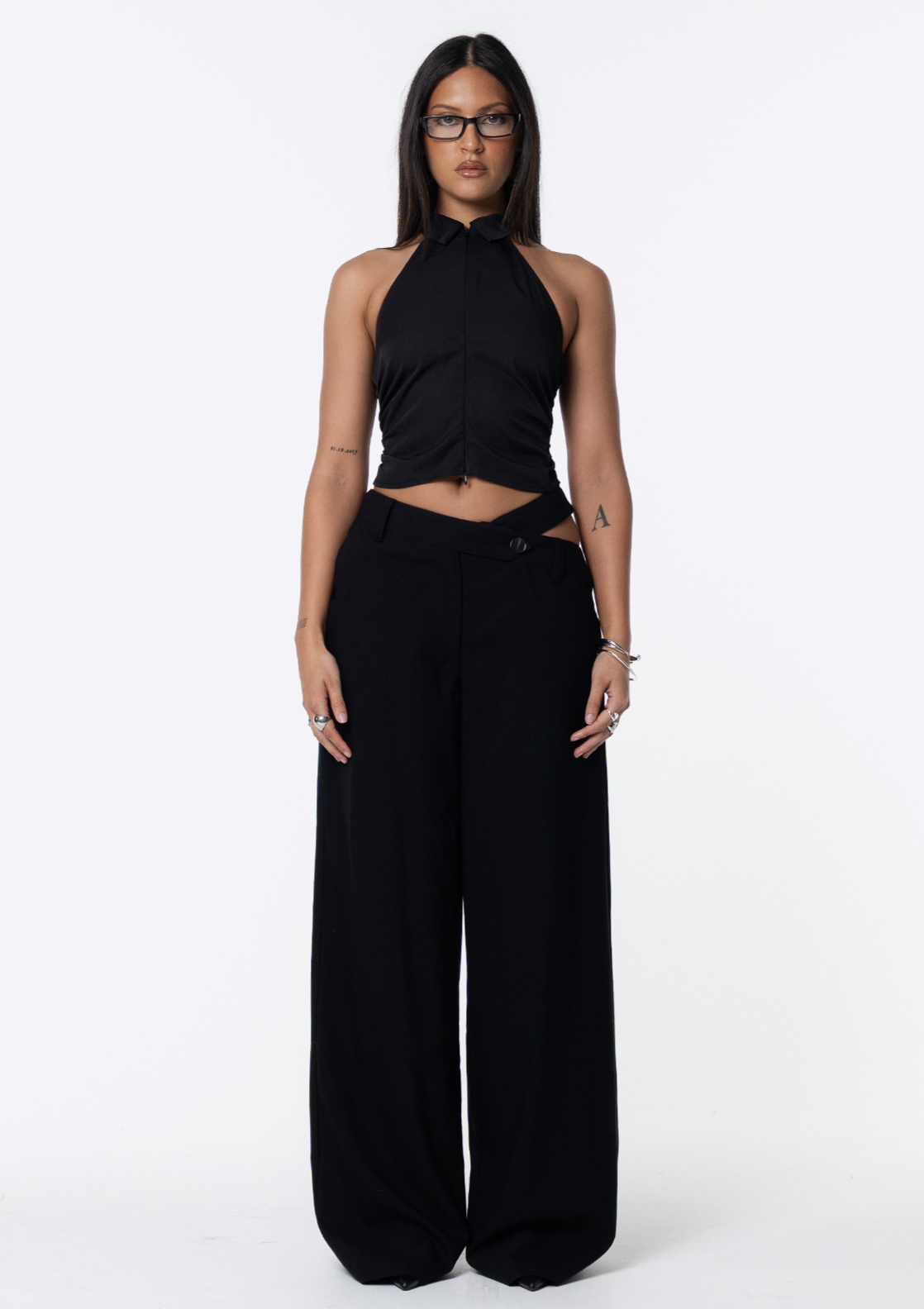 Frankie Asym Pant - Black
