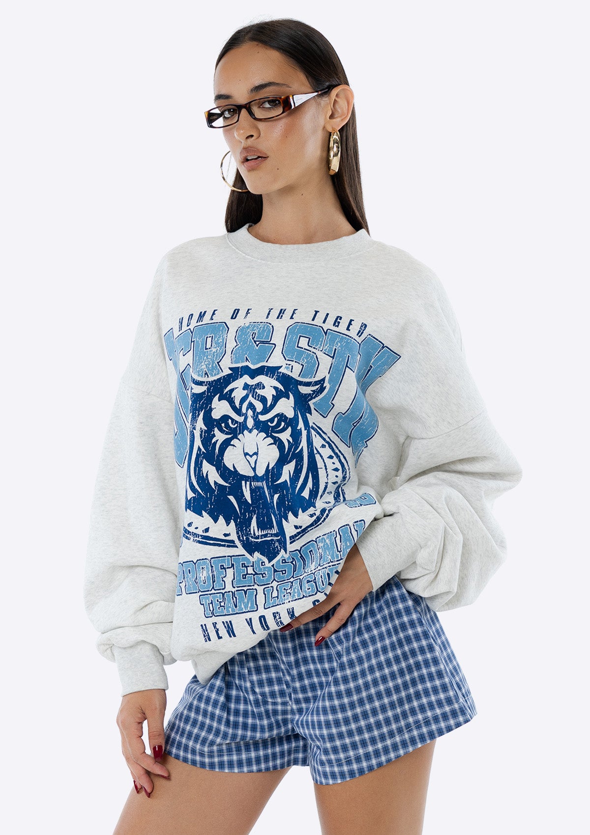 Tiger League Oversized Sweat