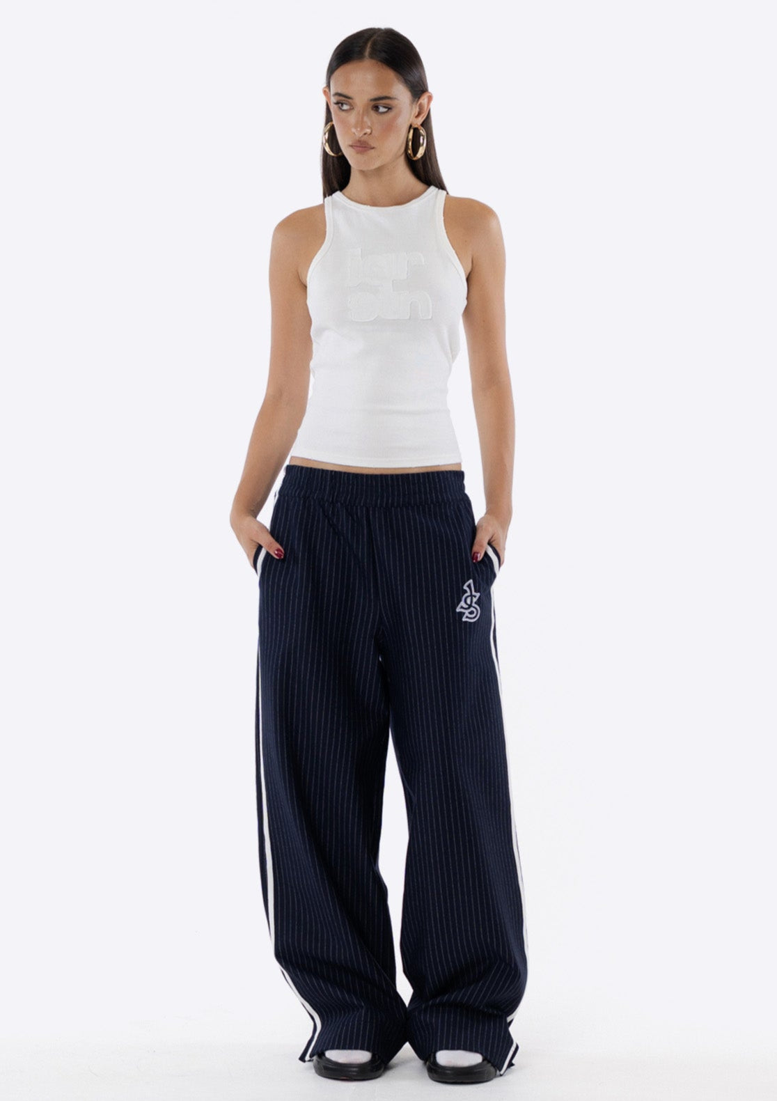 Harper Wide Leg Track Pant