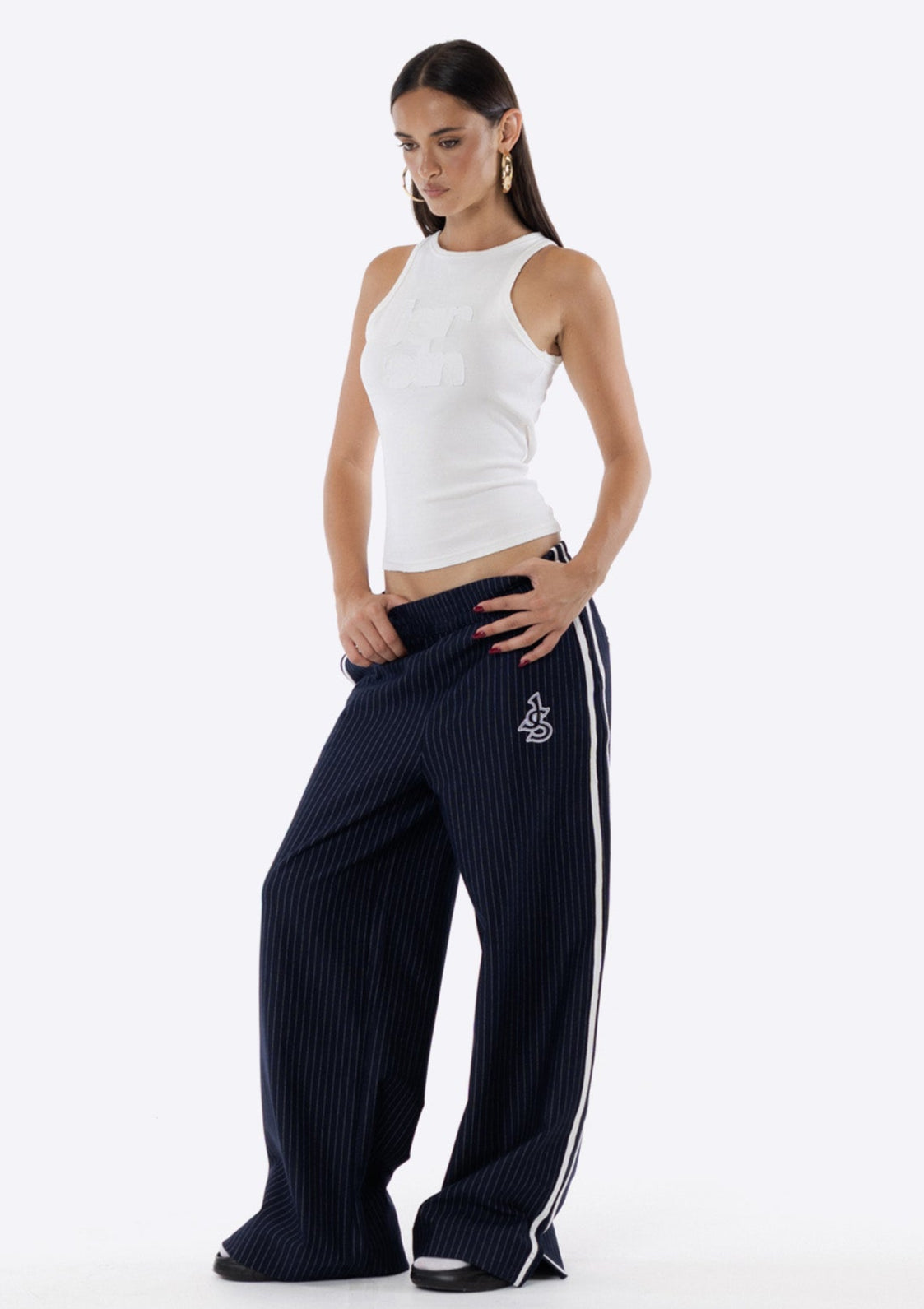 Harper Wide Leg Track Pant