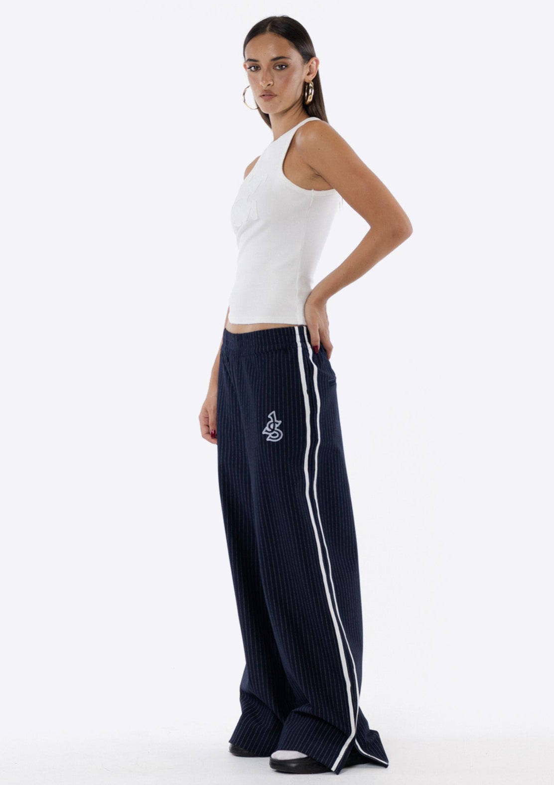 Harper Wide Leg Track Pant