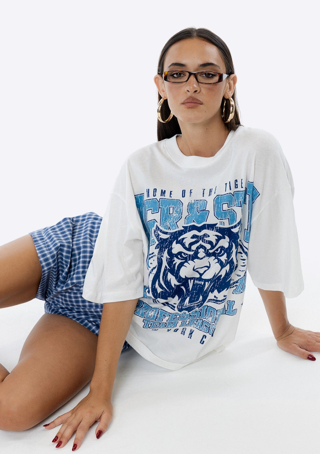 Tiger League Oversized Tee
