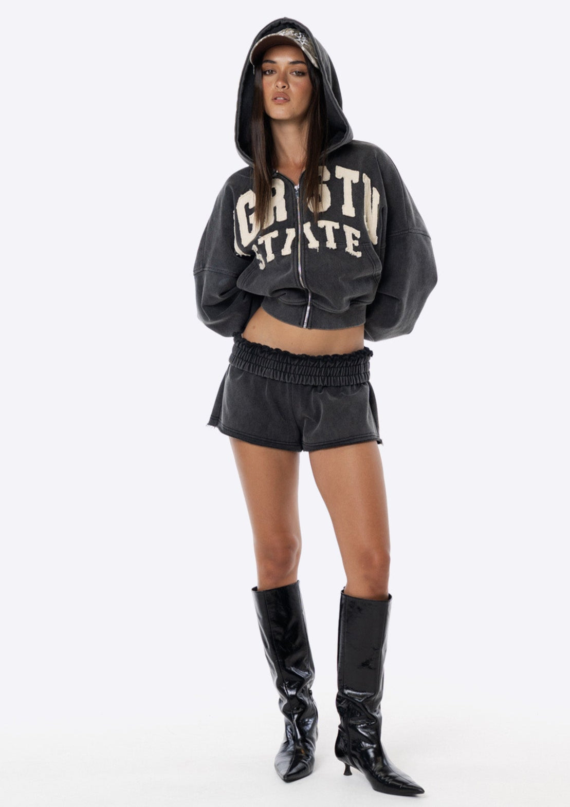 Mimi Shorties - Charcoal