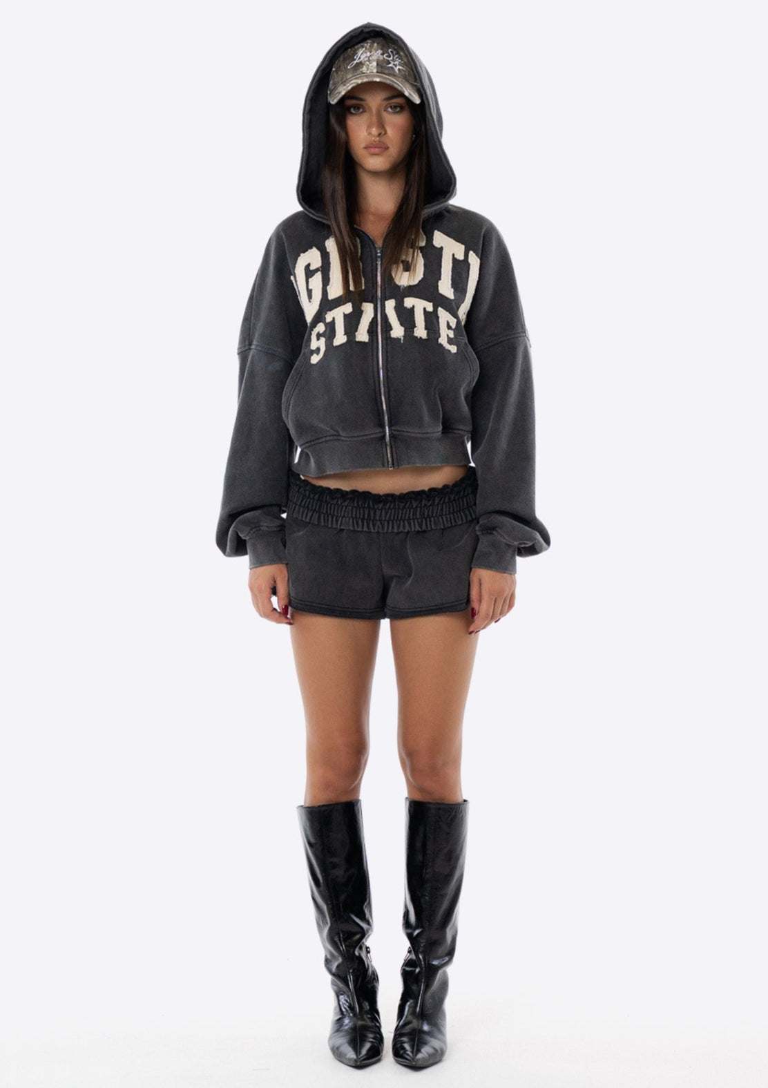 Mimi Zip Thru Hoodie