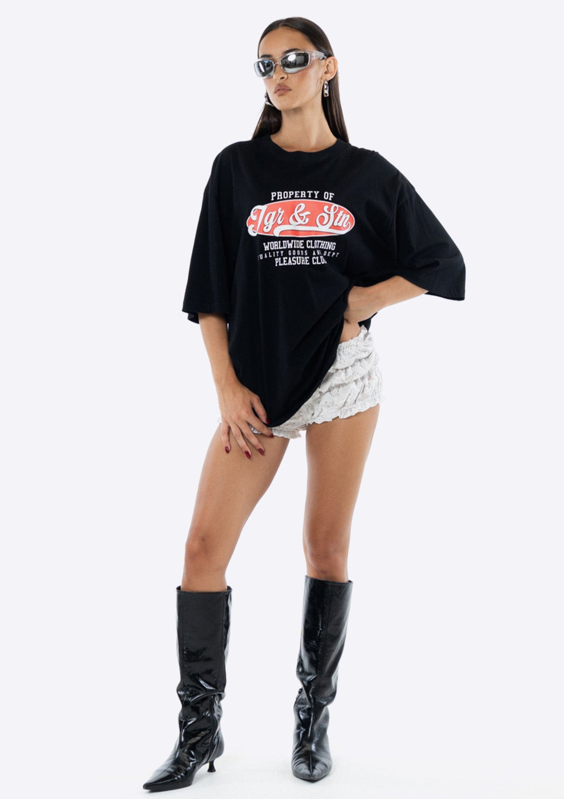 Flatline Oversized Tee