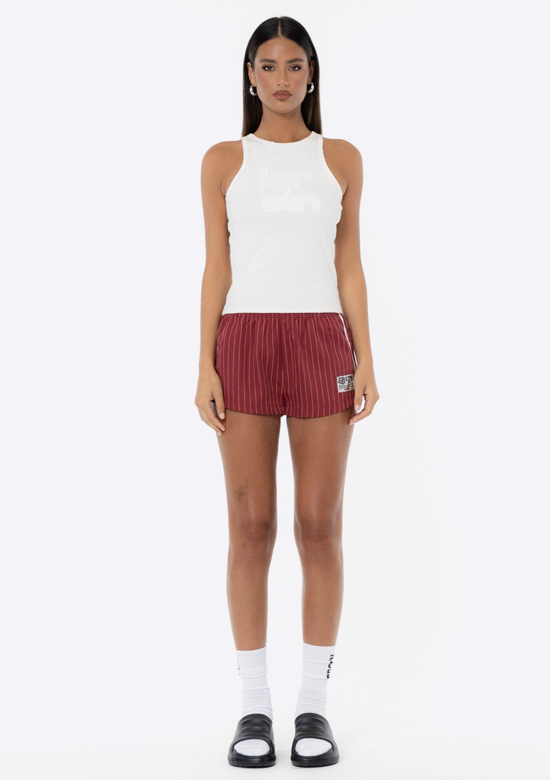 Sadie Boxer Shorts - Red