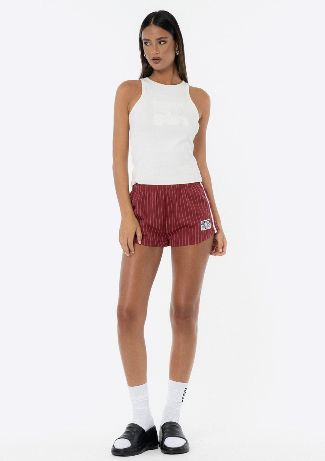 Sadie Boxer Shorts - Red