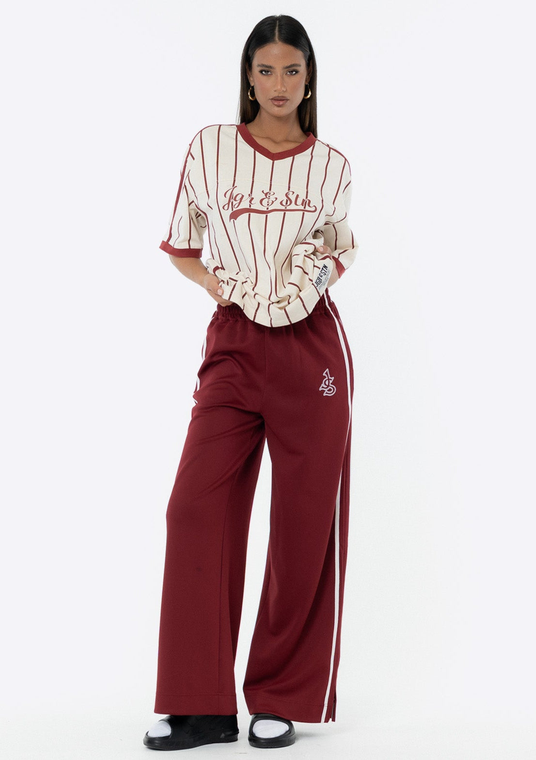 Ellidy Oversized Jersey - Red