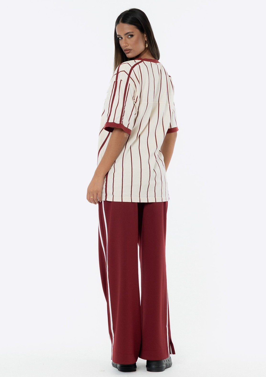 Ellidy Oversized Jersey - Red
