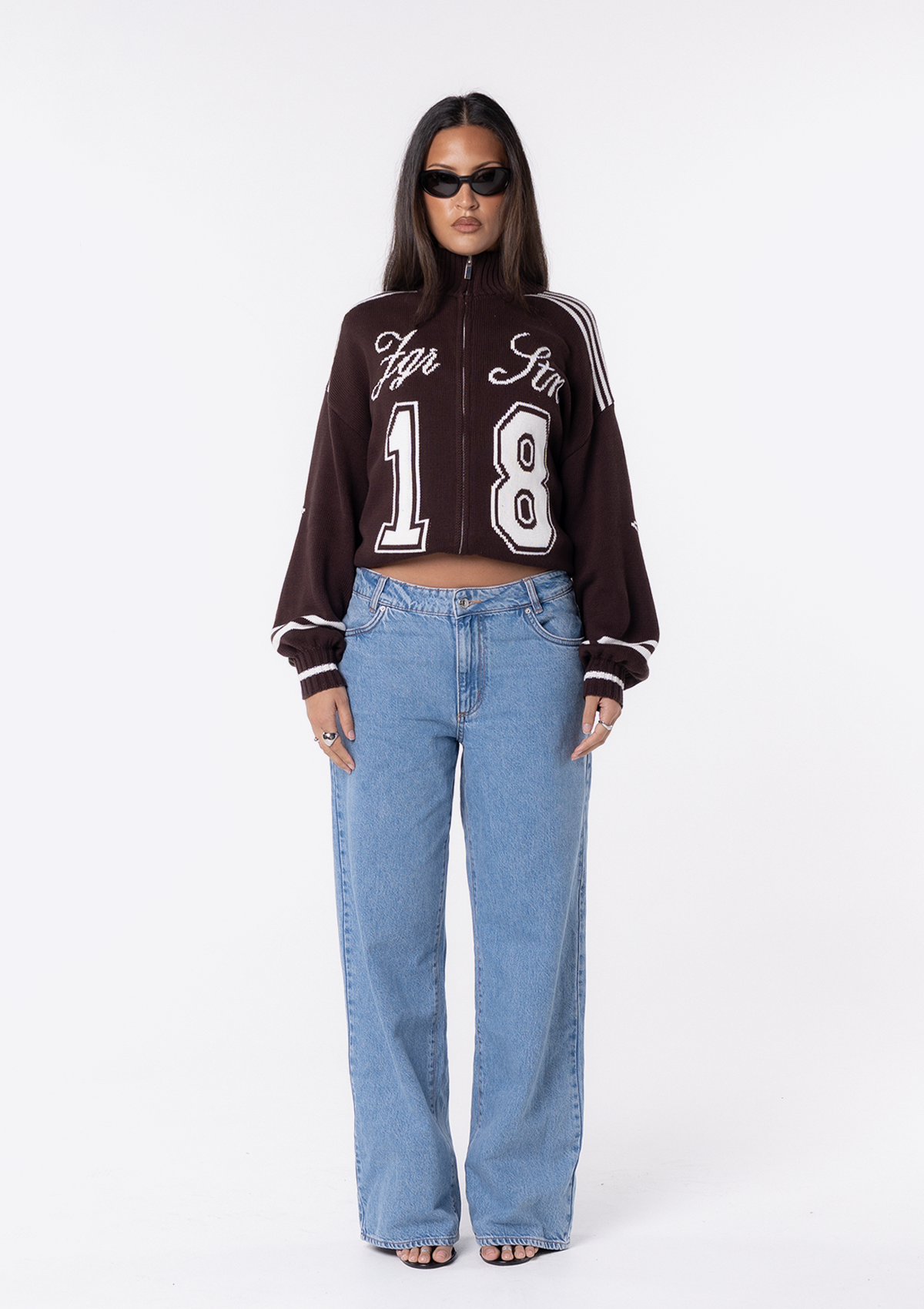 Midnight Muse Knit Bomber
