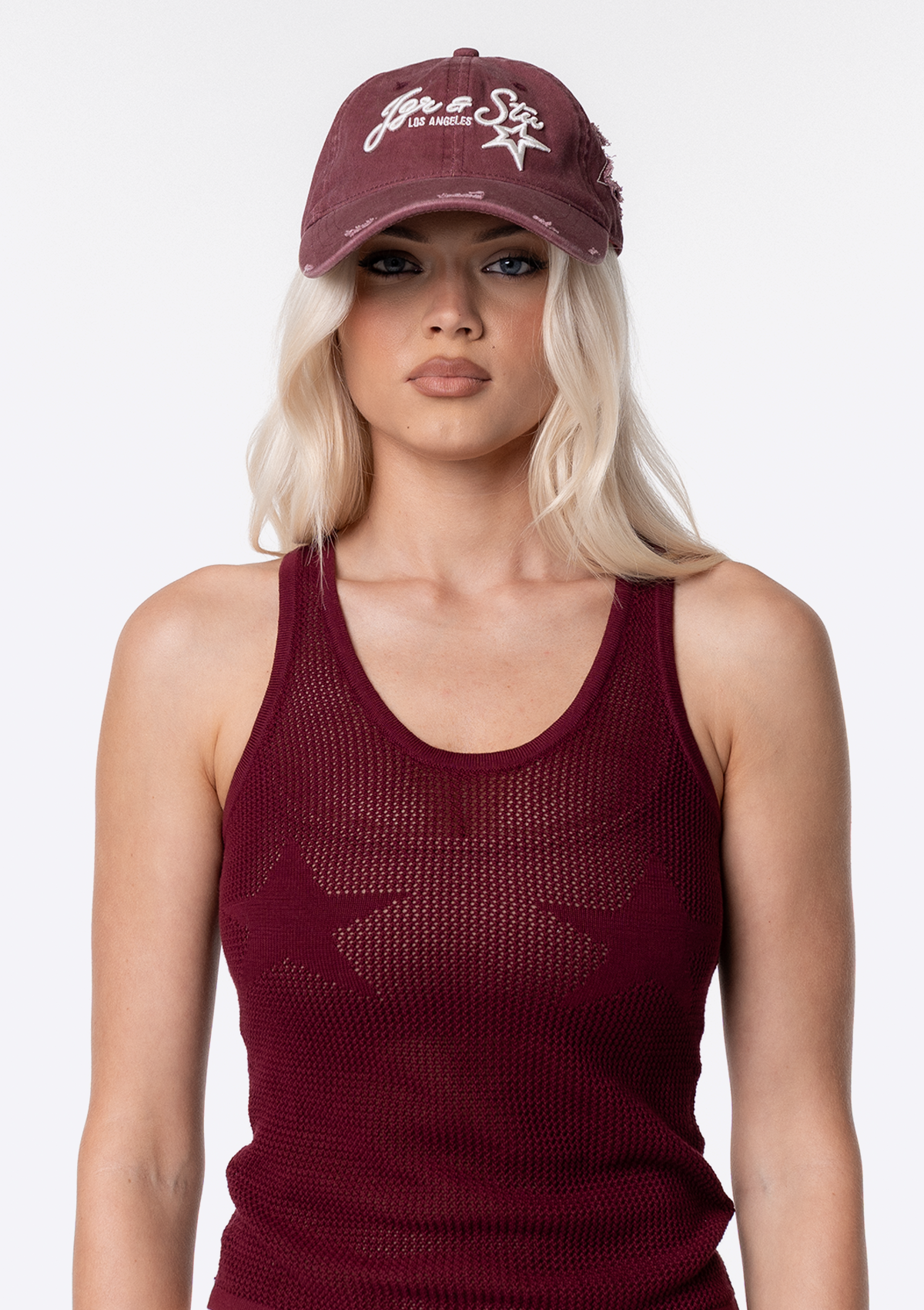 Spencer Cap - Burgundy