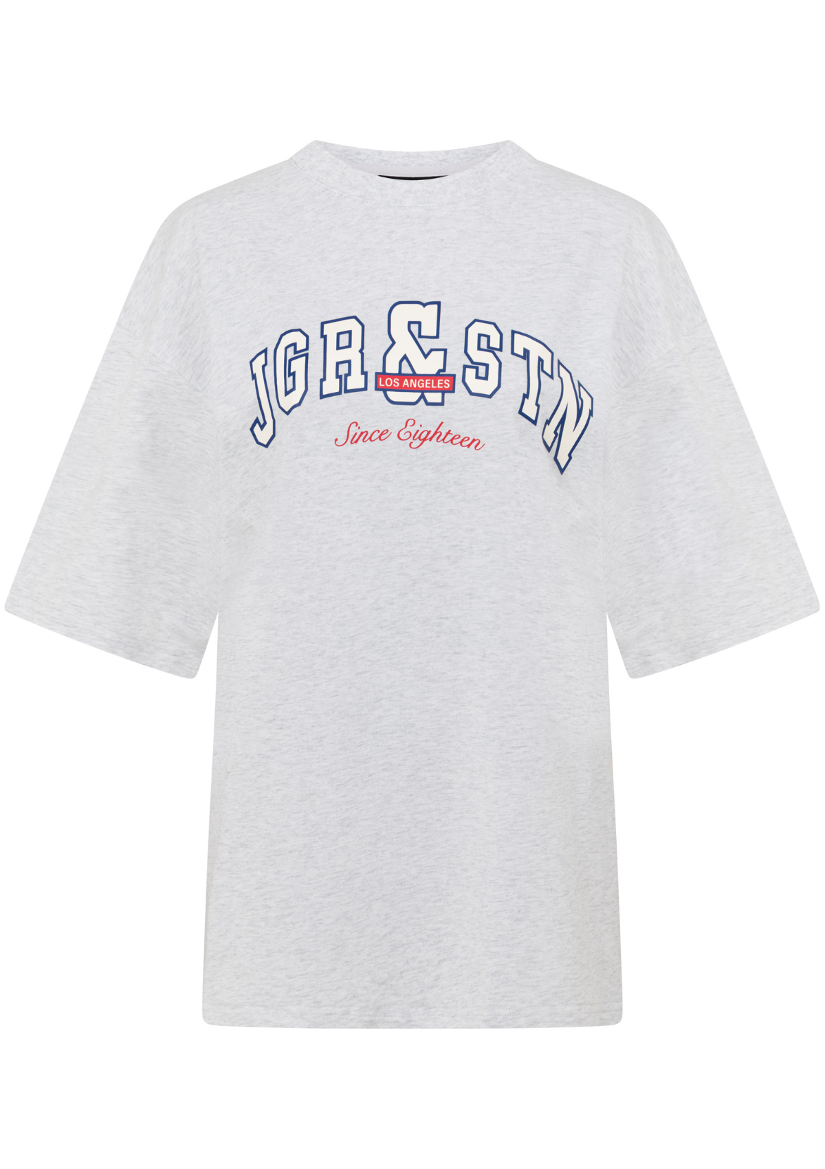 Vintage Oversized Tee - Grey Marle